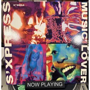 S-Express -"Music Lover" 33rpm vinyl 12" Single Preowned Vinyl Record